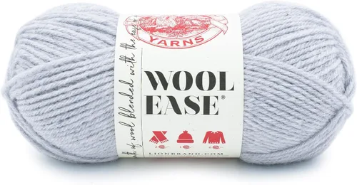Vista 16 de Lion Brand Yarn, Wool-Ease - Ovillo de punto y ganchillo color rosa, 1