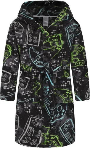 Vista 91 de E.W Apparel Bata de baño de forro polar con capucha para niños, bata suave y mullida para niños pequeños