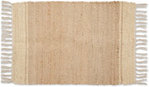 Vista 9 de DII Colección Woven Rugs yute tejido a mano, 2x3', cheurón de alcachofa