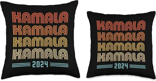 Vista 3 de Kamala Harris for President Election Throw Pillow