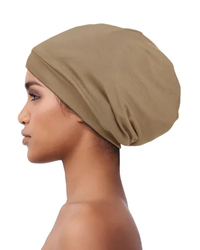 Vista 98 de Alnorm - Gorro con forro de satén y suave banda elástica para hombres y mujeres, talla única Se ajusta a la mayoría