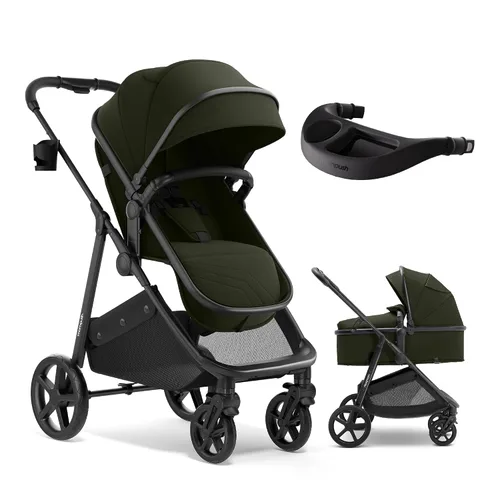 Vista 14 de Mompush Wiz - Cochecito reversible 2 en 1, plegable con una sola mano Negro