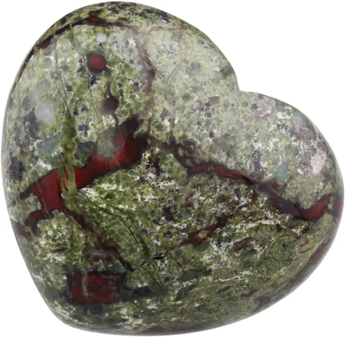 Vista 6 de TUMBEELLUWA Piedras curativas talladas corazón soplo de cristal de amor Chakra Worry Reiki Pocket Palm Stone 1.5 pulgadas, fluorita verde, paquete