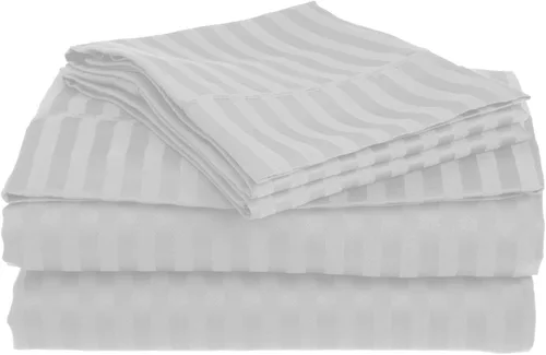 Vista 12 de Juego de sábanas RRRlinen para cama ajustable de 800 hilos, 4 piezas, juego de sábanas de 100% algodón, bolsillo profundo, 21 pulgadas