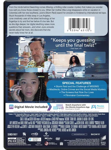 Vista 3 de Missing - DVD + Digital