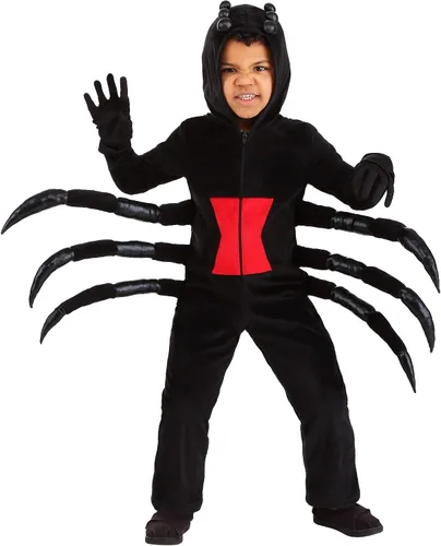 Vista 2 de Disfraz de araña acogedor para niños pequeños