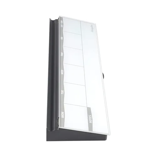 Vista 10 de ECR4Kids MessageStor Teclado para Escribir y Almacenar, Organizador de Escritorio, Gris