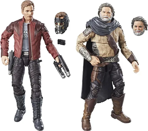 Vista 2 de Marvel Legends Guardianes de la Galaxia Vol. 2 Marvel's Ego & Star-Lord 2 Pack
