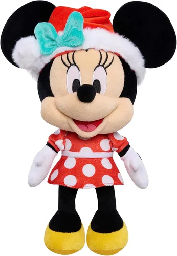 Vista 2 de Disney100 Years of Wonder Minnie Mouse - Animal de peluche grande para festividades, juguetes para niños a partir de 2 años Just Play