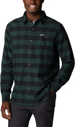 Vista 5 de Columbia Men's Cornell Woods Flannel Long Sleeve Shirt Negro