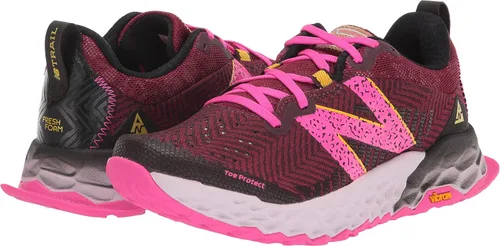 Vista 7 de New Balance Fresh Foam Hierro V6 Tenis de correr para mujer, GranateRosa Glo
