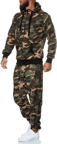 Vista 3 de HHGKED Trajes deportivos para hombre, conjuntos de 2 piezas, trajes deportivos para correr, trajes casuales para hombre
