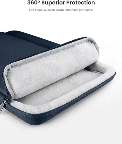 Vista 5 de tomtoc Estuche protector 360 para portátil de 13 pulgadas para MacBook Air M3 M2/A2681 M1/A2337 2024-2018, MacBook Pro M2/A2686 M1/A2337 2022-2016