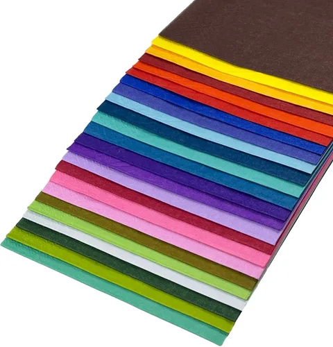 Vista 4 de Servilletas de cóctel de 24 colores de 5 x 5 pulgadas desechables servilletas de papel para bebidas para cóctel, boda, cena, fiesta de cumpleaños