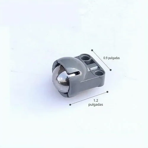 Vista 6 de MOC - Rueda universal 92911 bb607, bola de acero inoxidable compatible con robot EV3 6023956 4610380 99948 bloques de construcción, piezas técnicas