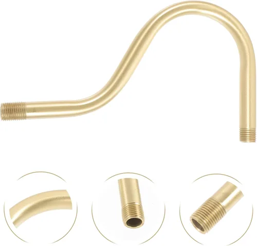 Vista 8 de Angoily Kit de reparación de lámpara de mesa curvada varilla hueca tubo de luz vástago para lámpara de bricolaje
