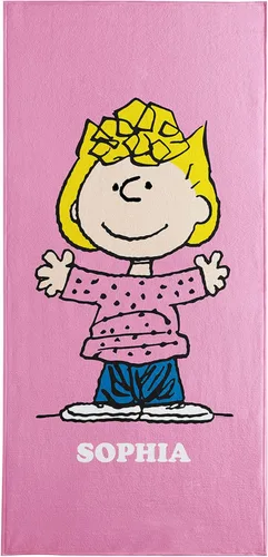 Vista 33 de Let's Make Memories Toalla de Playa Personalizada - Toalla de Piscina Personalizada de Peanuts - para Vacaciones de Primavera y Diversión de Verano
