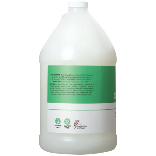 Vista 3 de Ginger Lily Farms Club & Fitness - Acondicionador hidratante para cabello seco, 100% vegano y libre de crueldad, aroma a aloe vera, repuesto de 1