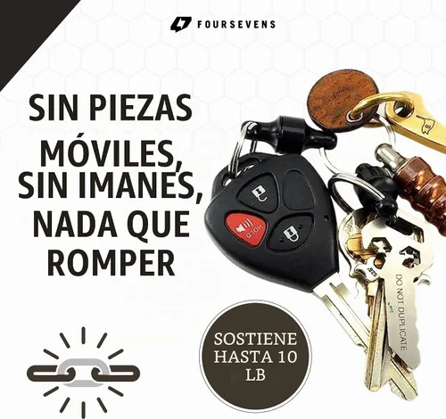 Vista 3 de PROMETHEUS LIGHTS Kappa - Llavero EDC de liberación rápida, seguro y elegante llavero desmontable