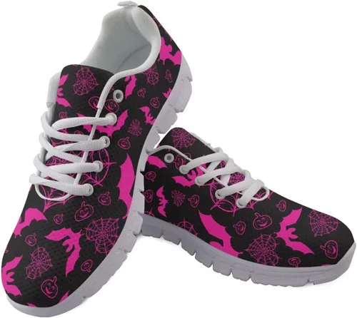 Vista 34 de HUGS IDEA Zapatos deportivos ligeros con patrón de enfermería para mujer Bandera estadounidense