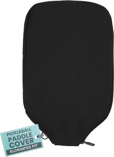 Vista 25 de Palms-O-Aces Pickleball Paddle Cover Canvas Padded Pickleball Paddles Sleeve with Zipper Lightweight Protective Paddle Case for Standard Paddles