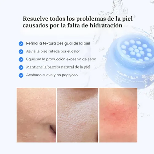 Vista 2 de Medicube Cápsula de Hidratación Diaria Duo: Crema de Ácido Hialurónico y Crema Cápsula Profunda de Vitamina C Juego de Hidratante Diario que