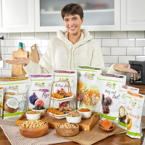 Vista 9 de Anna and Sarah - Piñas secas en cubitos grandes, 1 libra en bolsa resellable Kosher, sin gluten, sin OMG