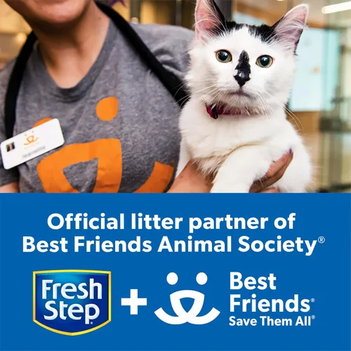 Vista 17 de Fresh Step con frescura Febreze, aglutinante arena para gatos