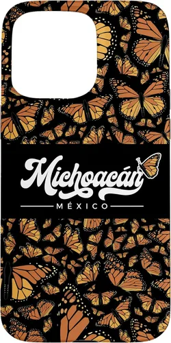 Vista 31 de Michoacan Mexico Mariposas Monarca - Funda para iPhone 16