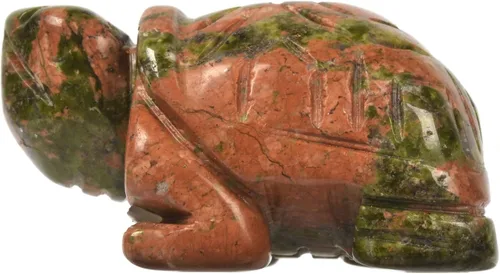 Vista 18 de Justinstones Piedra de sangre africana curativa, tortuga, tortuga, bolsillo, figuras de piedra tallada, manualidades, decoración del hogar, 2