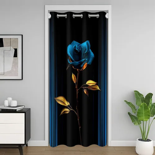 Vista 12 de Feelyou Math Equation - Cortina de puerta (1 panel, 34 x 80 pulgadas)