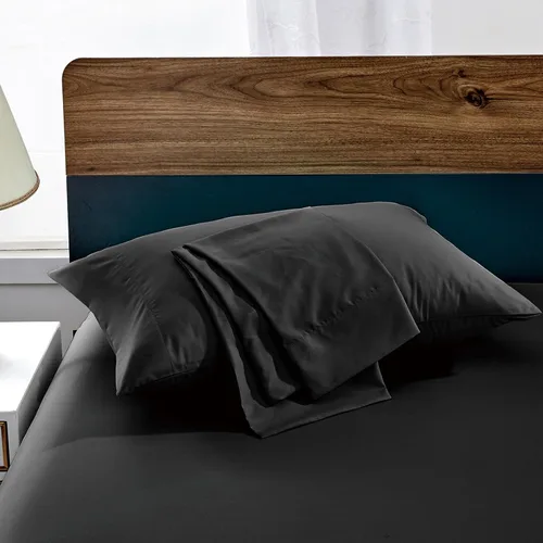 Vista 26 de FreshCulture Fundas de Almohada Beige Tamaño Queen Paquete de 2 - Juego de Fundas de Almohada - Cierre de Sobre - Tela de Microfibra Cepillada Suave