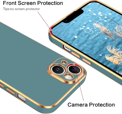 Vista 6 de VENINGO Funda 14 Plus, TPU suave y delgada con pulsera ajustable, resistente a los arañazos, a prueba de golpes, funda protectora para 14 Plus 6.7