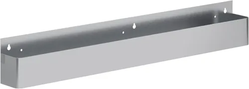 Vista 13 de AmGood 36 in. Rack de carril de velocidad de acero inoxidable de doble nivel para barras comerciales, NSF