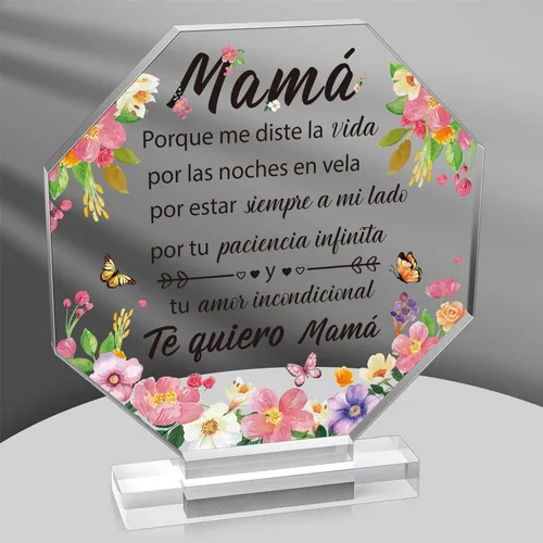 Vista 19 de Yopyame Regalo de acrílico de agradecimiento – Regalos de agradecimiento para mujeres, hombres y amigos, regalo de agradecimiento para compañero