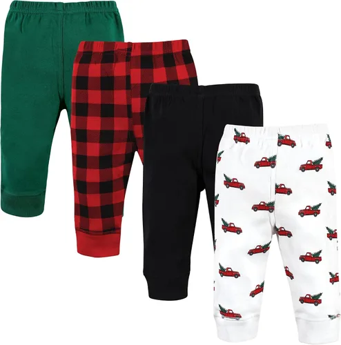 Vista 68 de Hudson Baby - Pantalones y leggings unisex de algodón para bebé 2-Rosa Negro