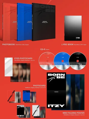 Vista 2 de ITZY NACE PARA SER Standard Ver (C-BLACK)