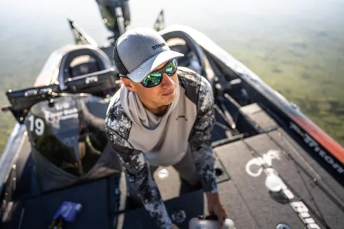 Vista 11 de Striker LoTide - Sudadera con capucha de pesca ultraligera y resistente a las manchas para hombre con protección UPF 50+, informal, con paño