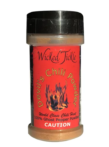 Vista 6 de Wicked Reaper Extreme Chili Powder Gift Set, paquete de 3 – Ghost, Scorpion, Carolina Reaper, botellas de 2 onzas