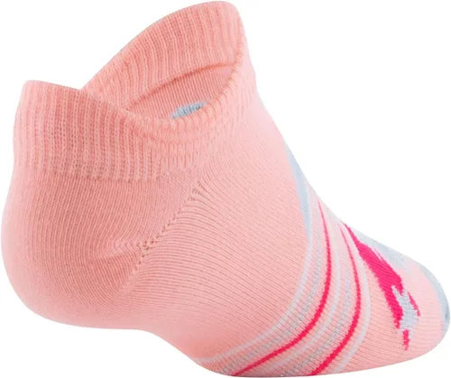 Vista 48 de Under Armour Calcetines ligeros invisibles Essential 2.0 para niños (paquete de 6)
