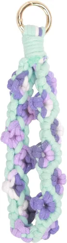 Vista 106 de Llavero de macramé bohemio con tejido exquisito llavero hecho a mano para mujer