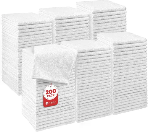 Vista 22 de Orighty Paquete de 5 toallas faciales de microfibra, altamente absorbentes y suaves al tacto, toallas de mano para baño, hotel, spa y gimnasio, 11.5
