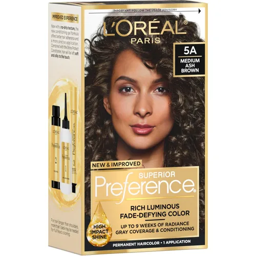 Vista 62 de L'Oreal Paris Superior Preference - Tinte permanente luminoso que desafía la decoloración para el cabello, tinte para el cabello hasta 9 semanas