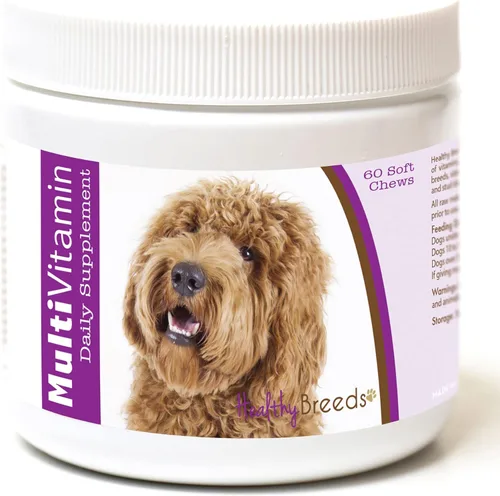 Vista 171 de Healthy Breeds Affenpinscher - Masticables blandos multivitamínicos, 60