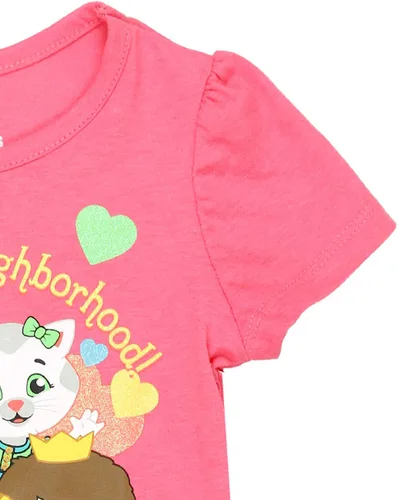 Vista 6 de Daniel Tiger Camiseta de manga corta para niñas