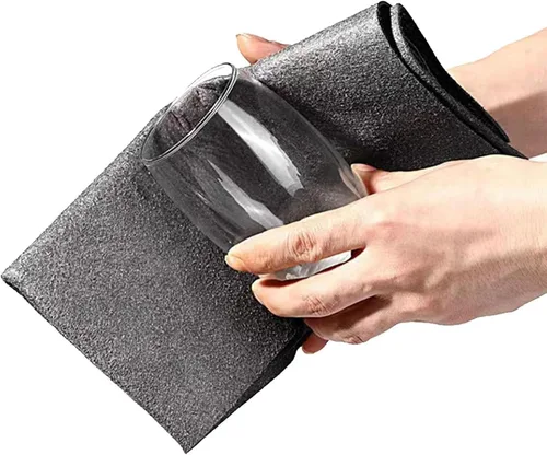 Vista 4 de YAPEEN Sparkclean - Paños de limpieza mágicos gruesos, paño de limpieza reutilizable, se puede utilizar para ventanas, vidrio, muebles, autos