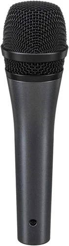 Vista 3 de Sennheiser Micrófono vocal cardioide dinámico E835-S (interruptor de encendido/apagado) con soporte de micrófono trípode y paquete de cable XLR-XLR