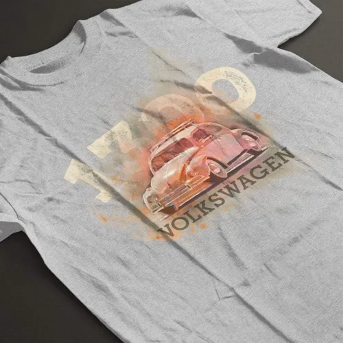 Vista 4 de Volkswagen Camiseta Retro 1300 Beetle para hombre