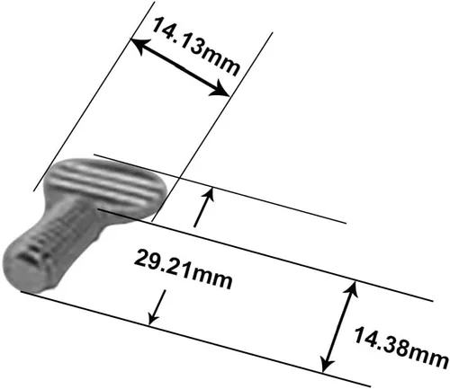 Vista 5 de QCAA Cerradura de Seguridad para Ventana Corredera Única Pequeña, Aluminio, Revestimiento Negro, Paquete de 4, Fabricado en Taiwán