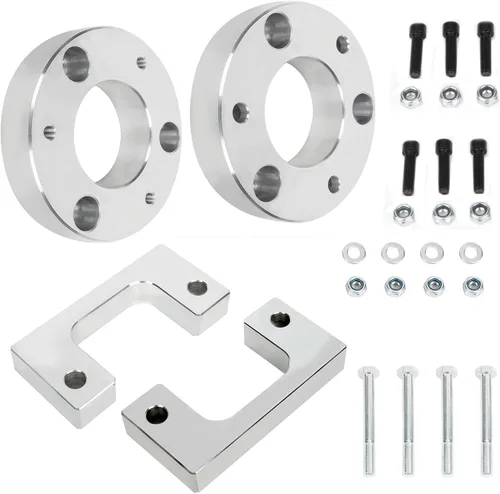 Vista 9 de SCTIOO Kit de elevación de nivelación delantera trasera de 3.5 pulgadas compatible con Chevrolet Silverado 1500 2007-2022, para GMC Sierra 1500
